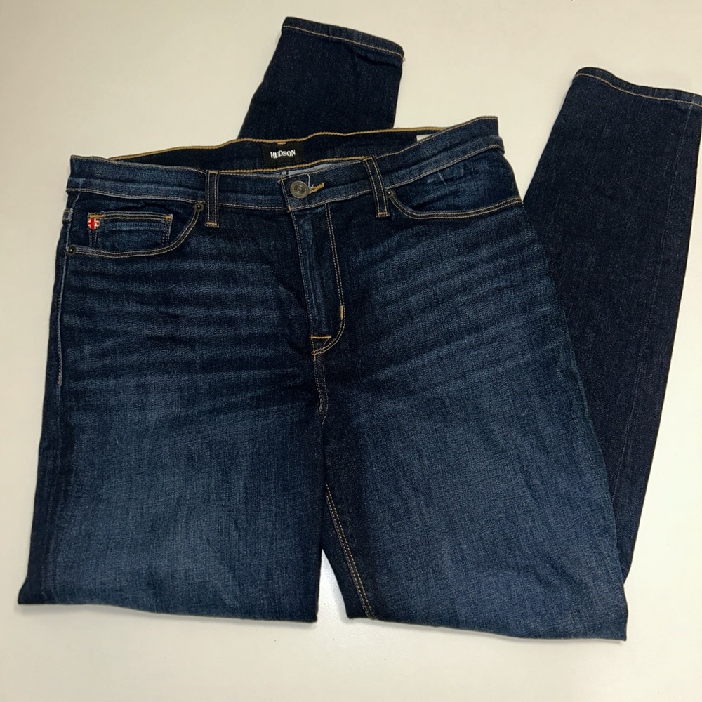 Women’s Hudson Jeans Natalie Super Skinny Dark Wash high waisted size 31 NWOT
